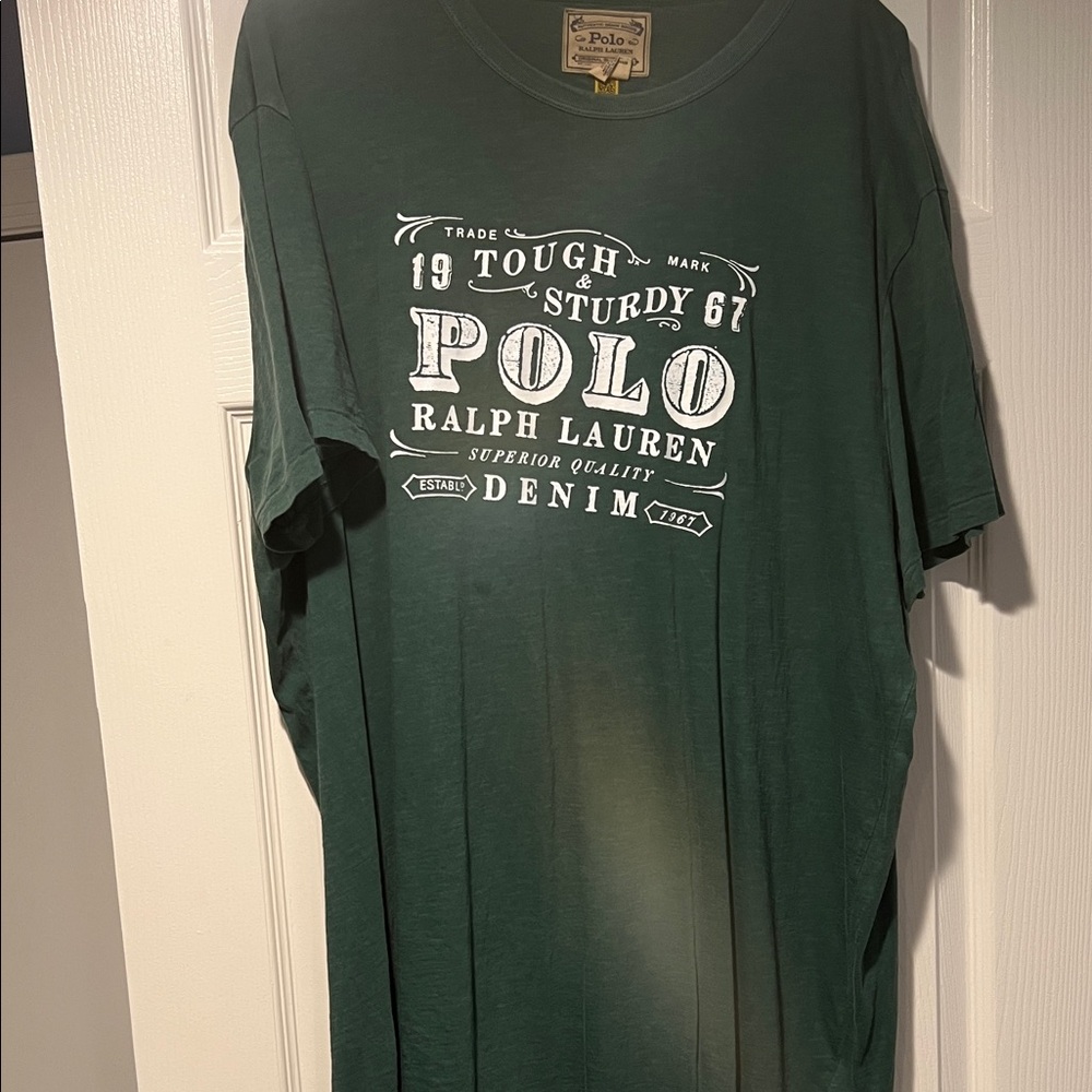 Polo by Ralph Lauren Dark Green Graphic Tee